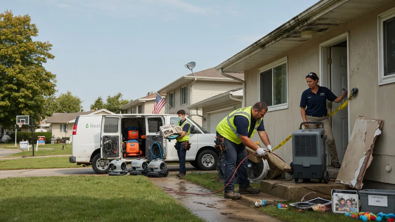 Water Damage Restoration in Brighton, IA near me